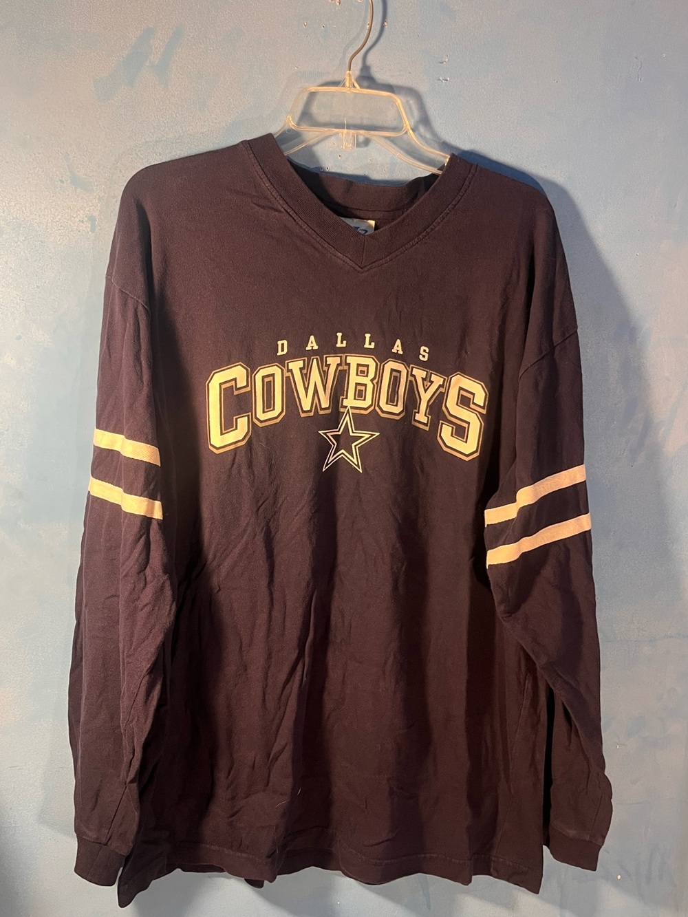 Vintage Logo Athletic Dallas Cowboys Long Sleeve